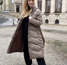 New Reby fangó – Hosszított steppelt női kabát – Innova Fashion